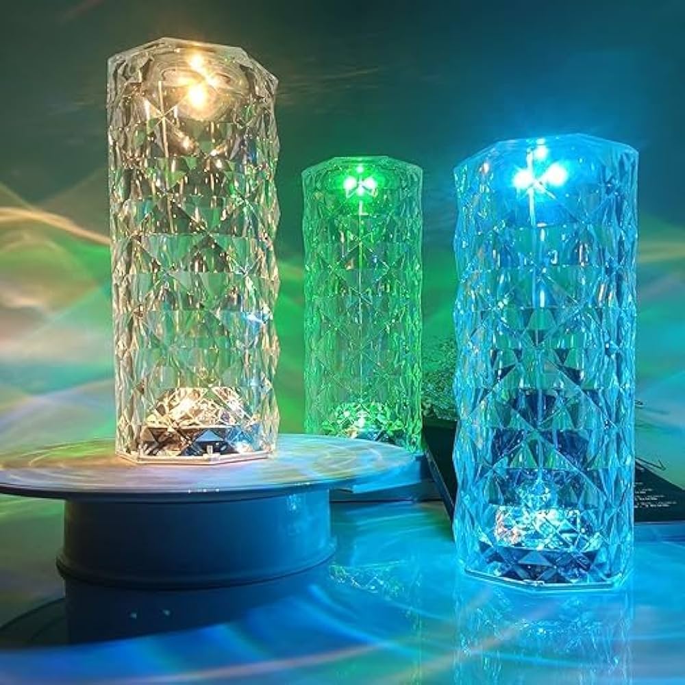 Cylinder Diamond Lamp