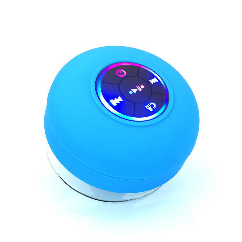 LED Bluetooth Waterproof Speaker Blue