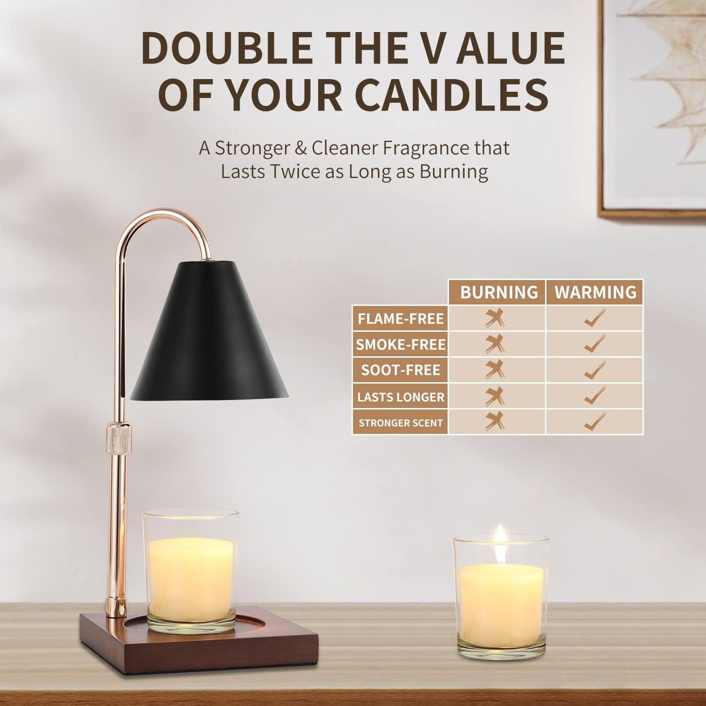 Candle Melting Lamp